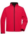 Heren Softshell Jas Daiber JN135 Rood